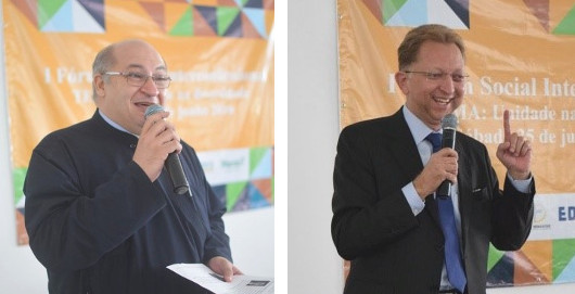 Global Peace Foundation Brazil Interfaith Social Forum Father Magul and Jao Campos