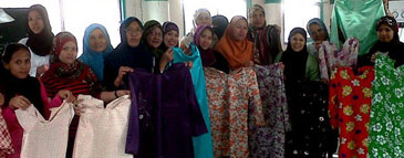 Muslim learners hand sewn dresses